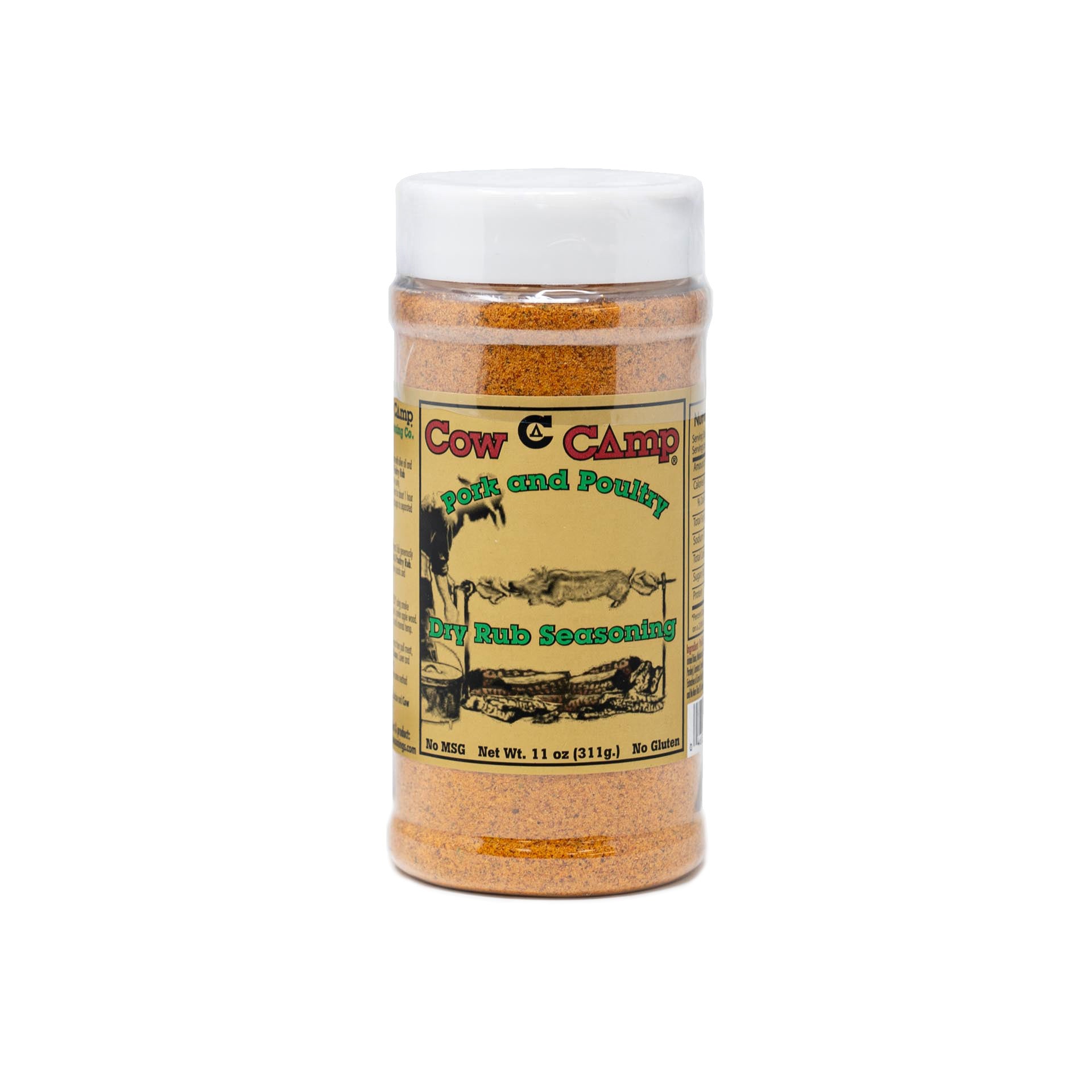 Pork and Poultry Dry Rub 11oz.