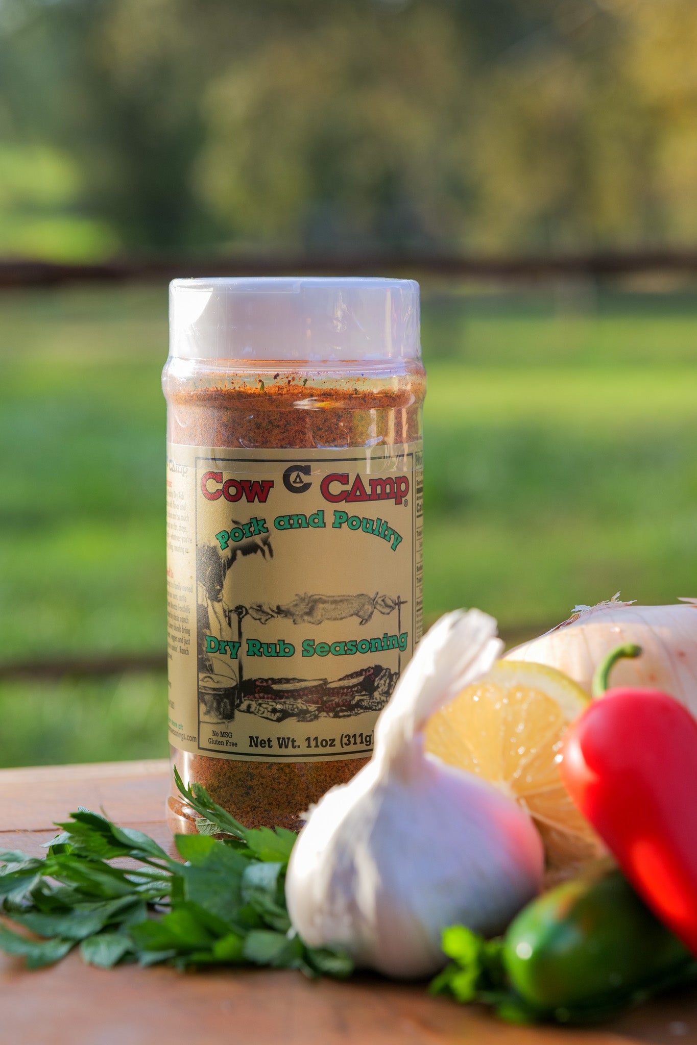 Pork and Poultry Dry Rub 11oz.